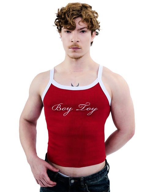 Regata Vintage Rib Boy Toy - Vermelho