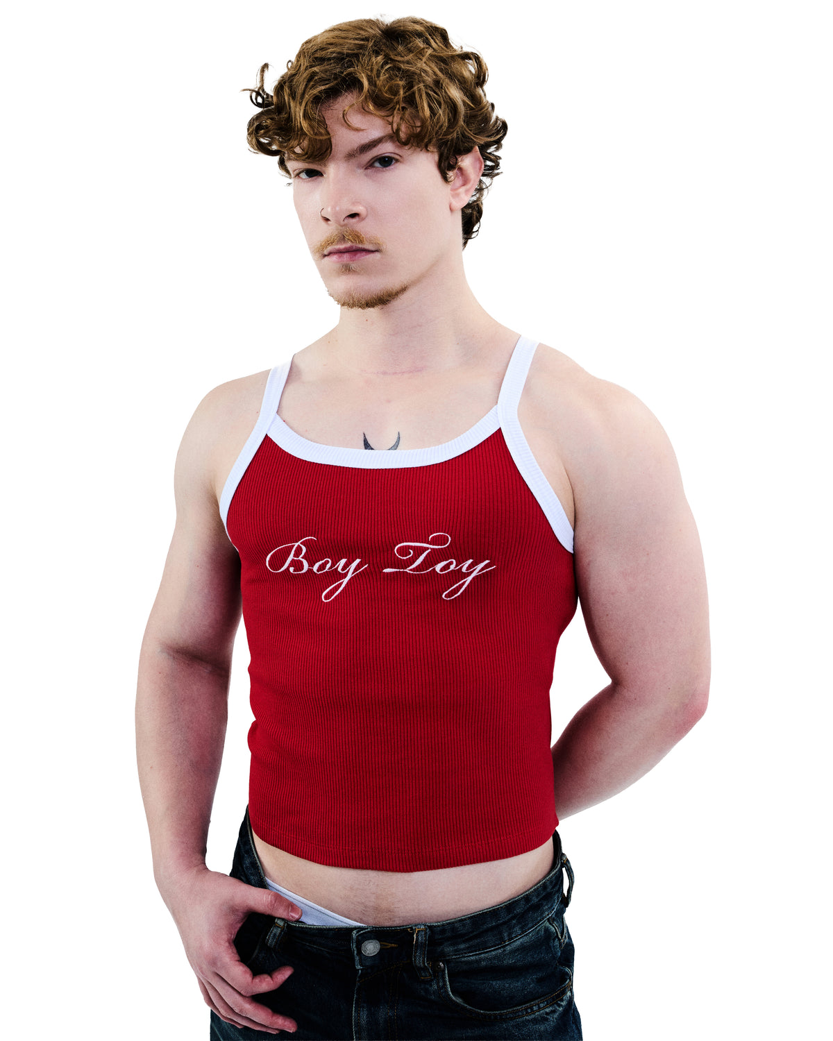 Regata Vintage Rib Boy Toy - Vermelho