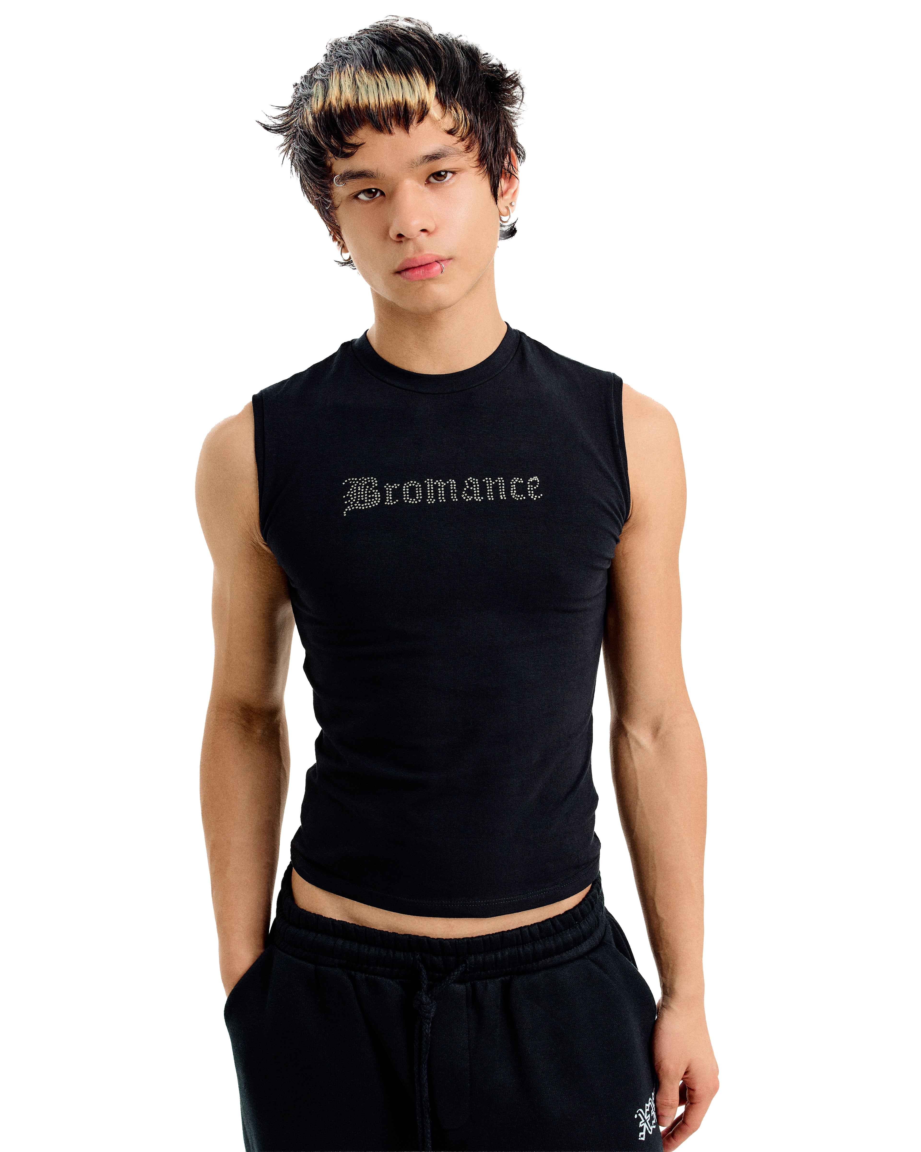 Regata Strass Logo - Preto
