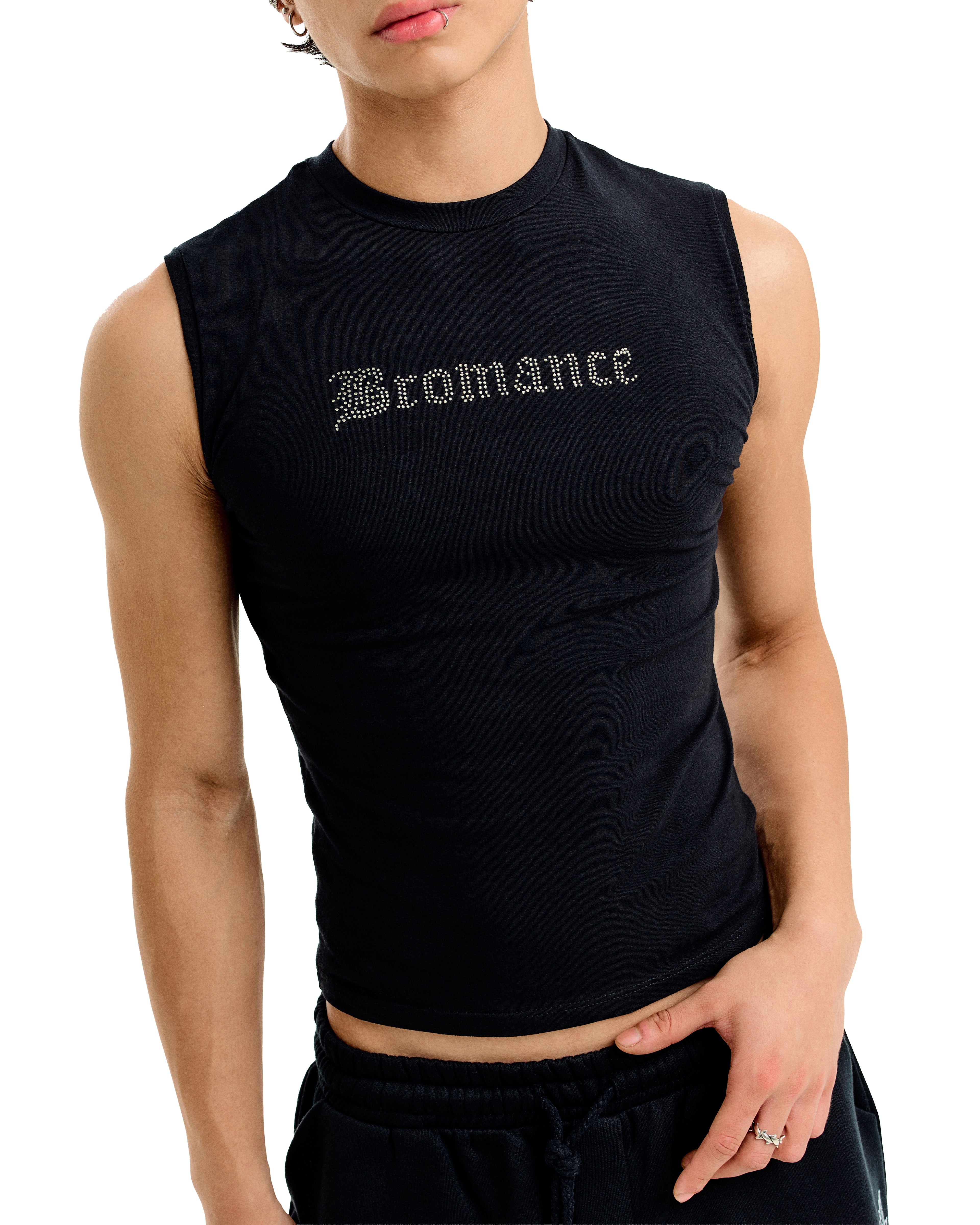 Regata Strass Logo - Preto