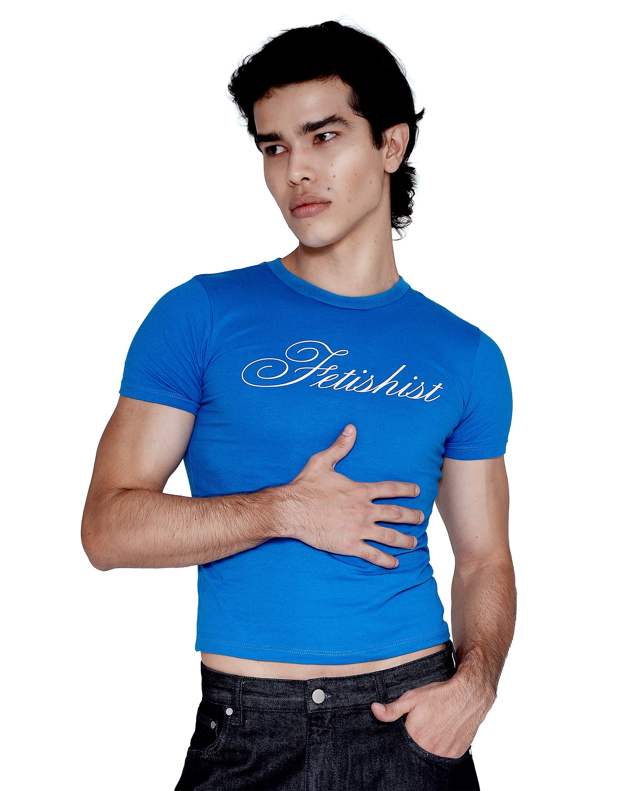 Baby Tee Fetishist - Azul