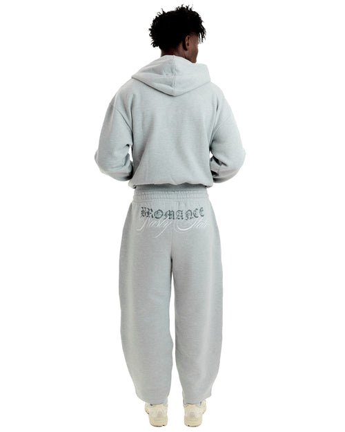Baggy Sweatpants Nasty State - Cinza Mescla