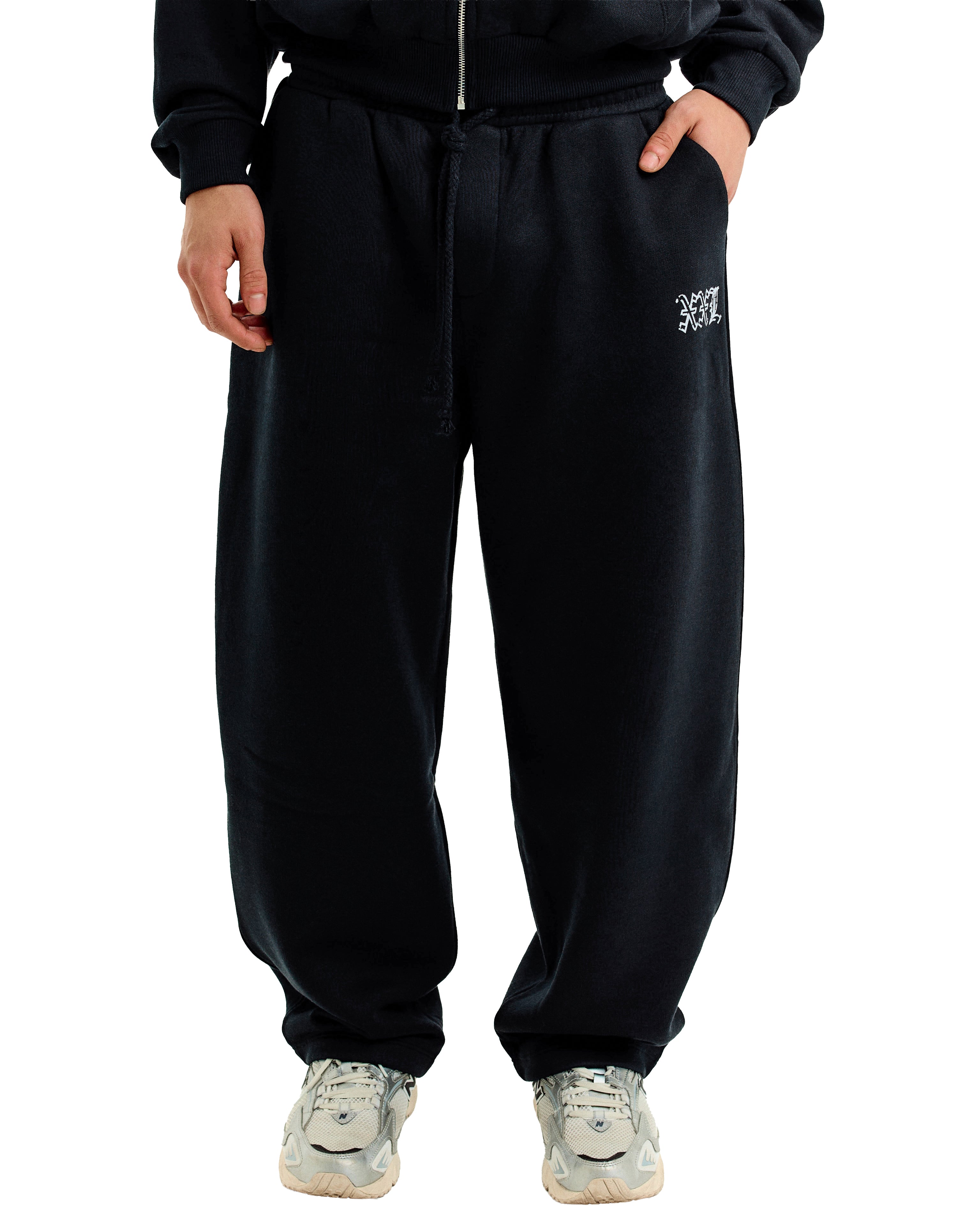 Baggy Sweatpants Nasty State - Preta