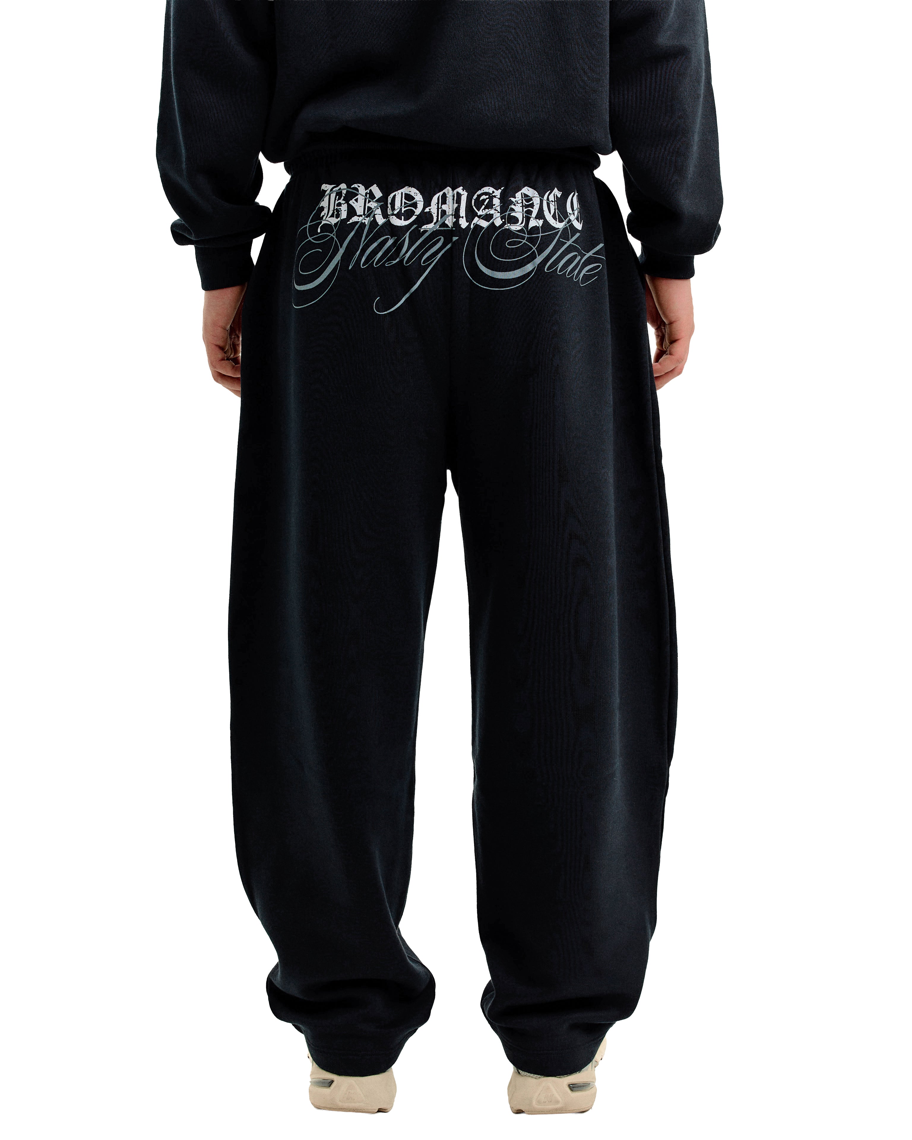 Nasty State Hoodie Set - Preto