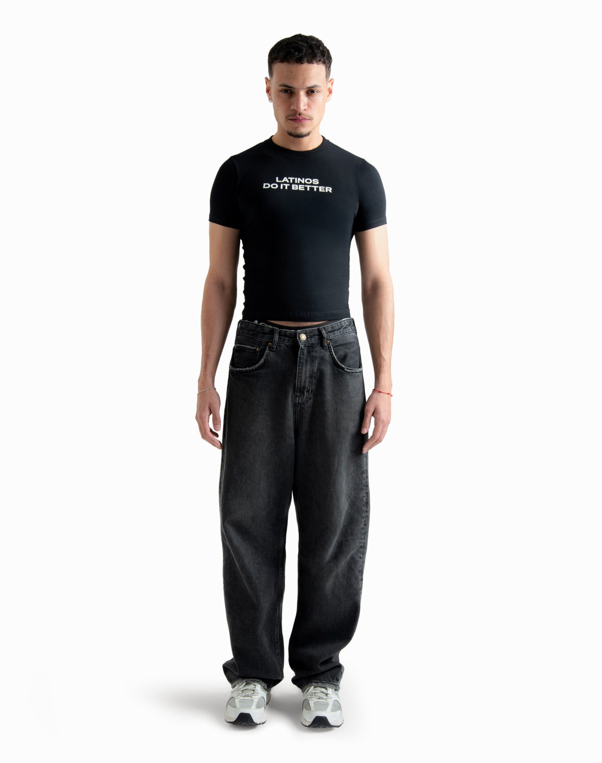 Baby Tee Latinos - Preto