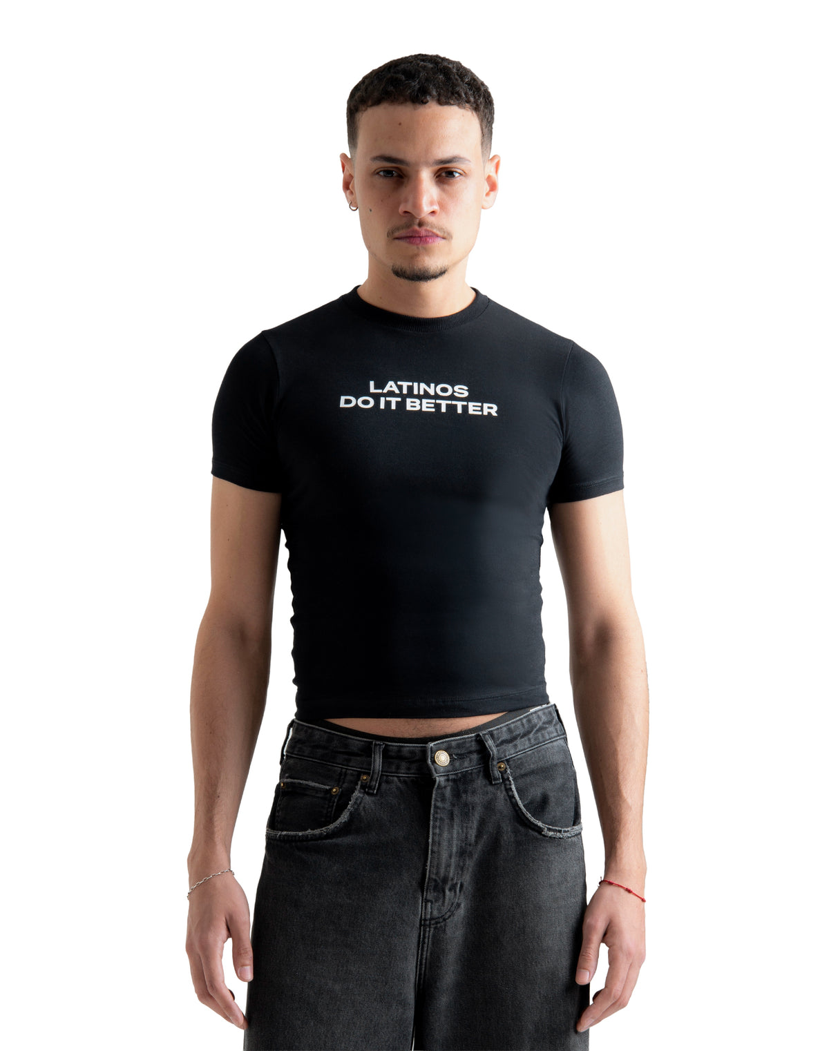 Baby Tee Latinos - Preto