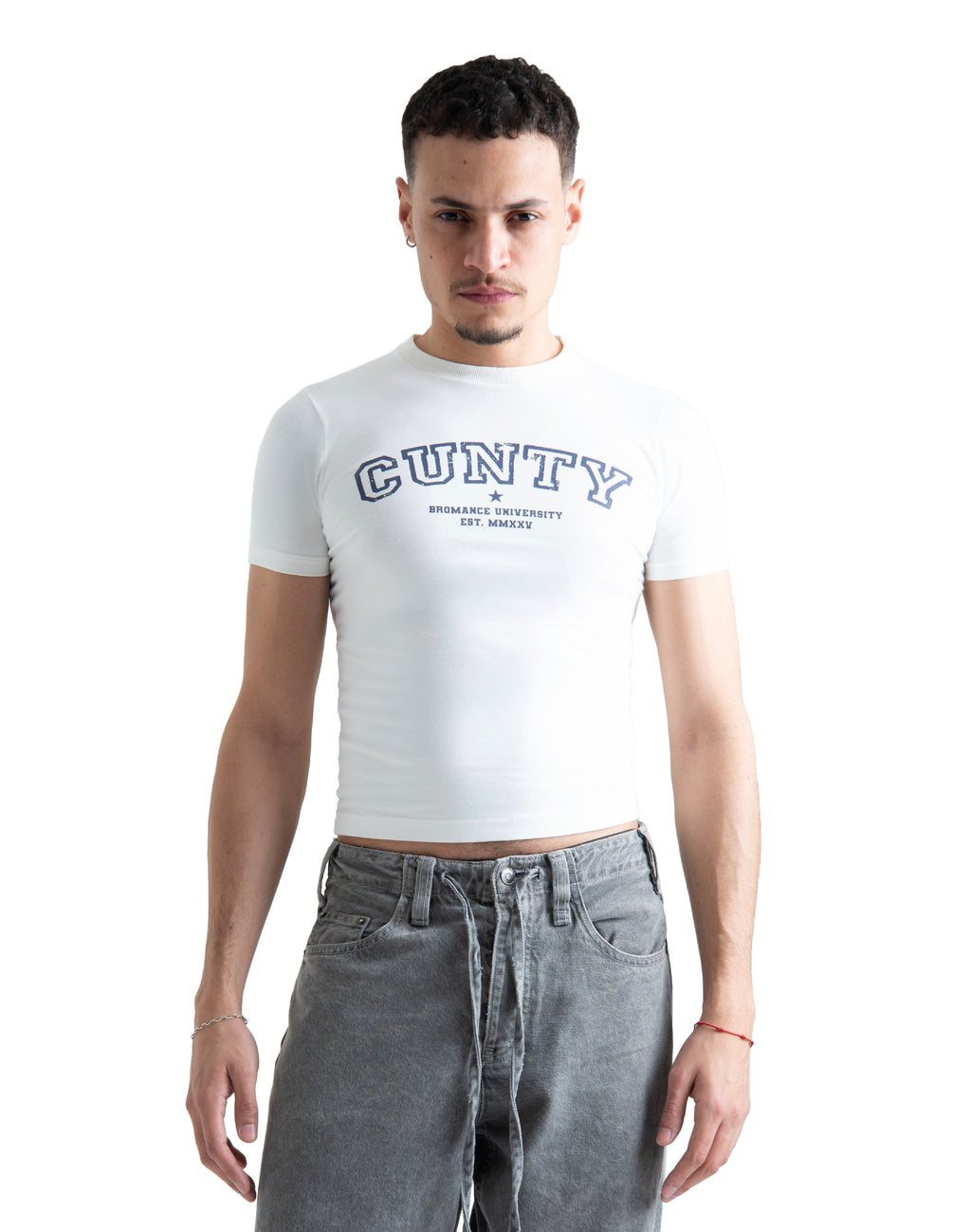 Baby Tee Cunty - Off White