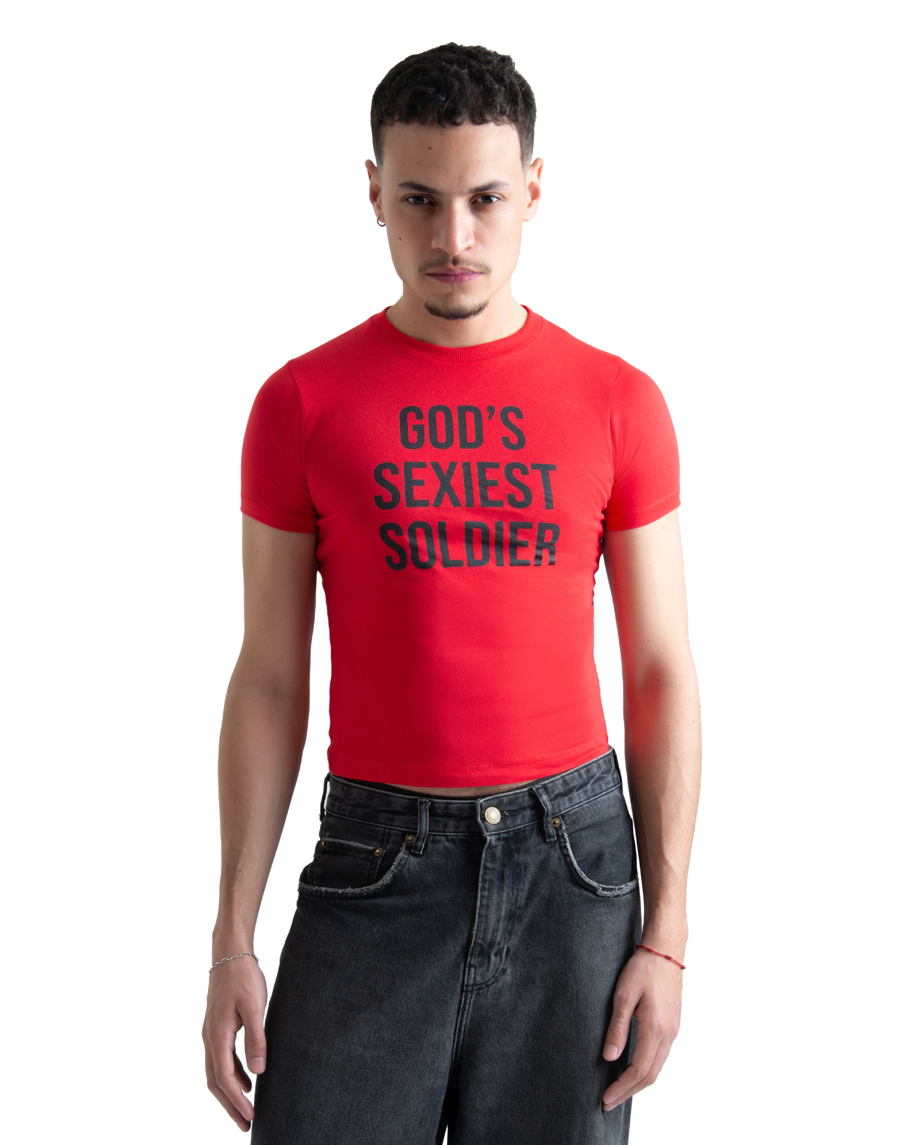 Baby Tee God's - Vermelho