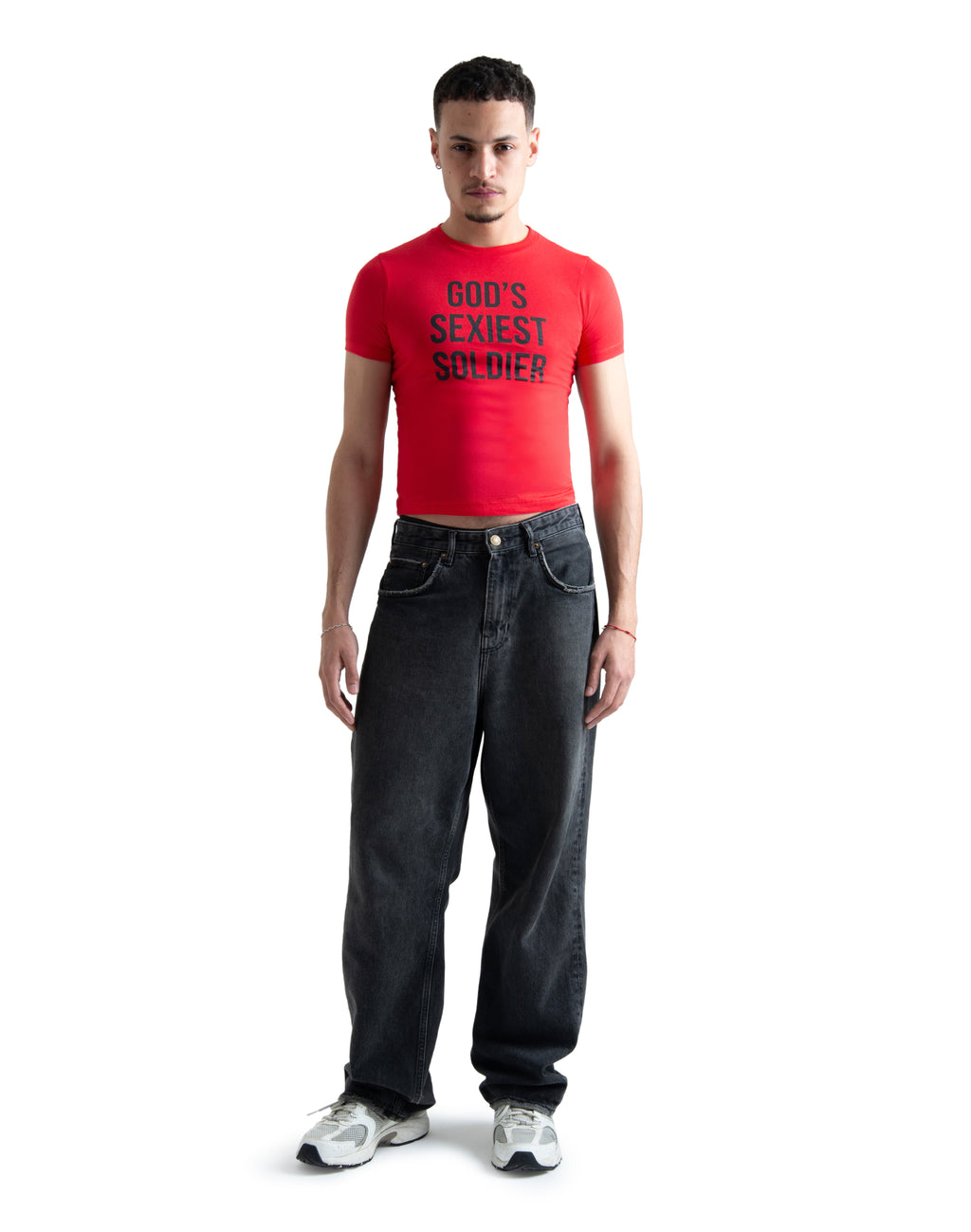 Baby Tee God's - Vermelho