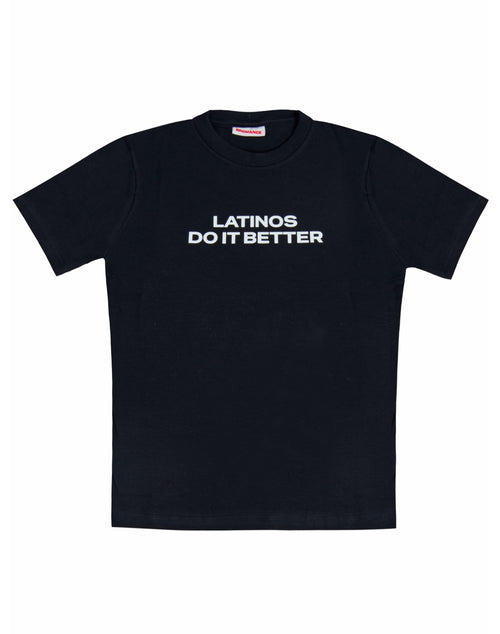Baby Tee Latinos - Preto
