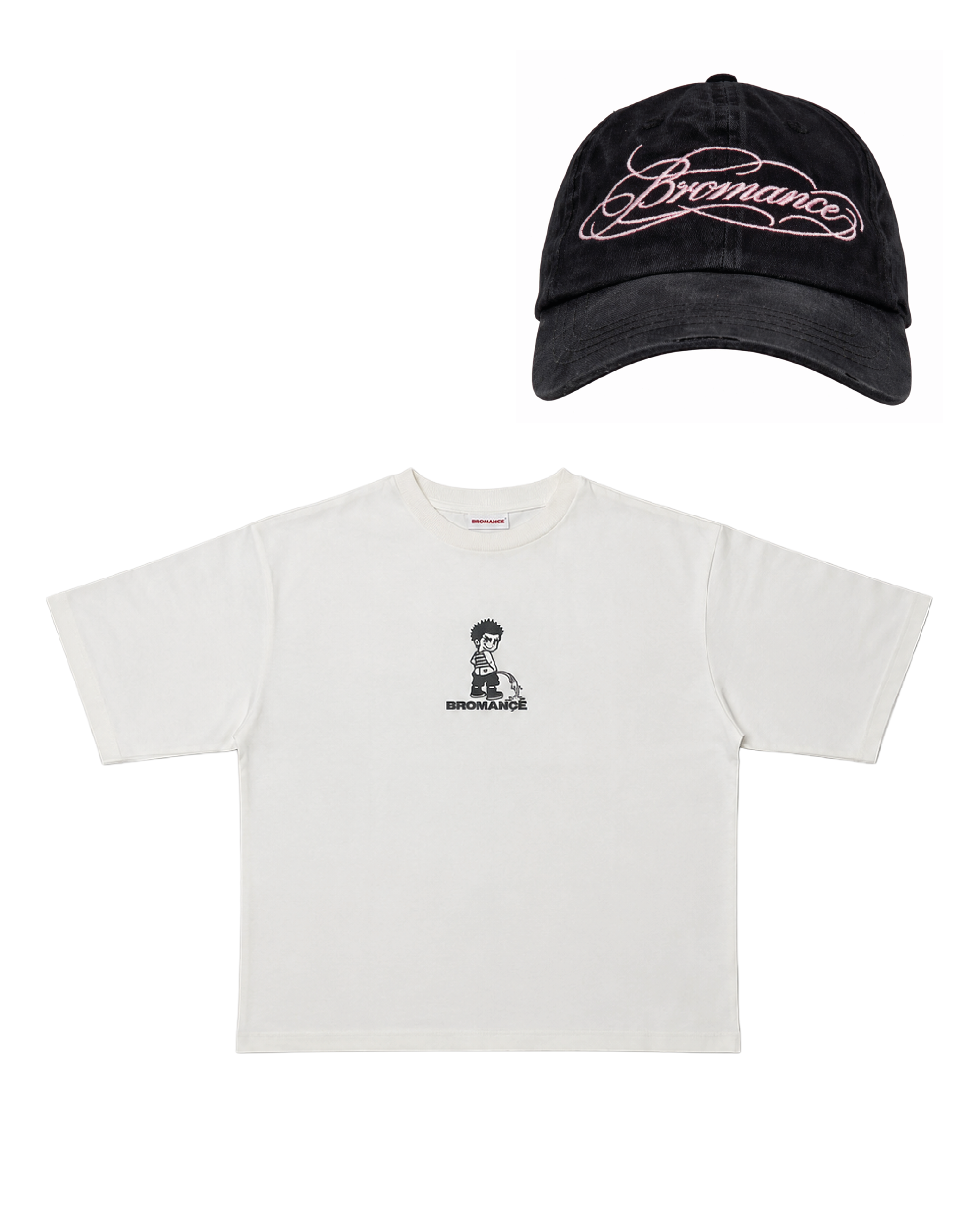 Combo Boxy Tee Bad Bro + Boné Signature [DESCONTO + FRETE GRÁTIS]