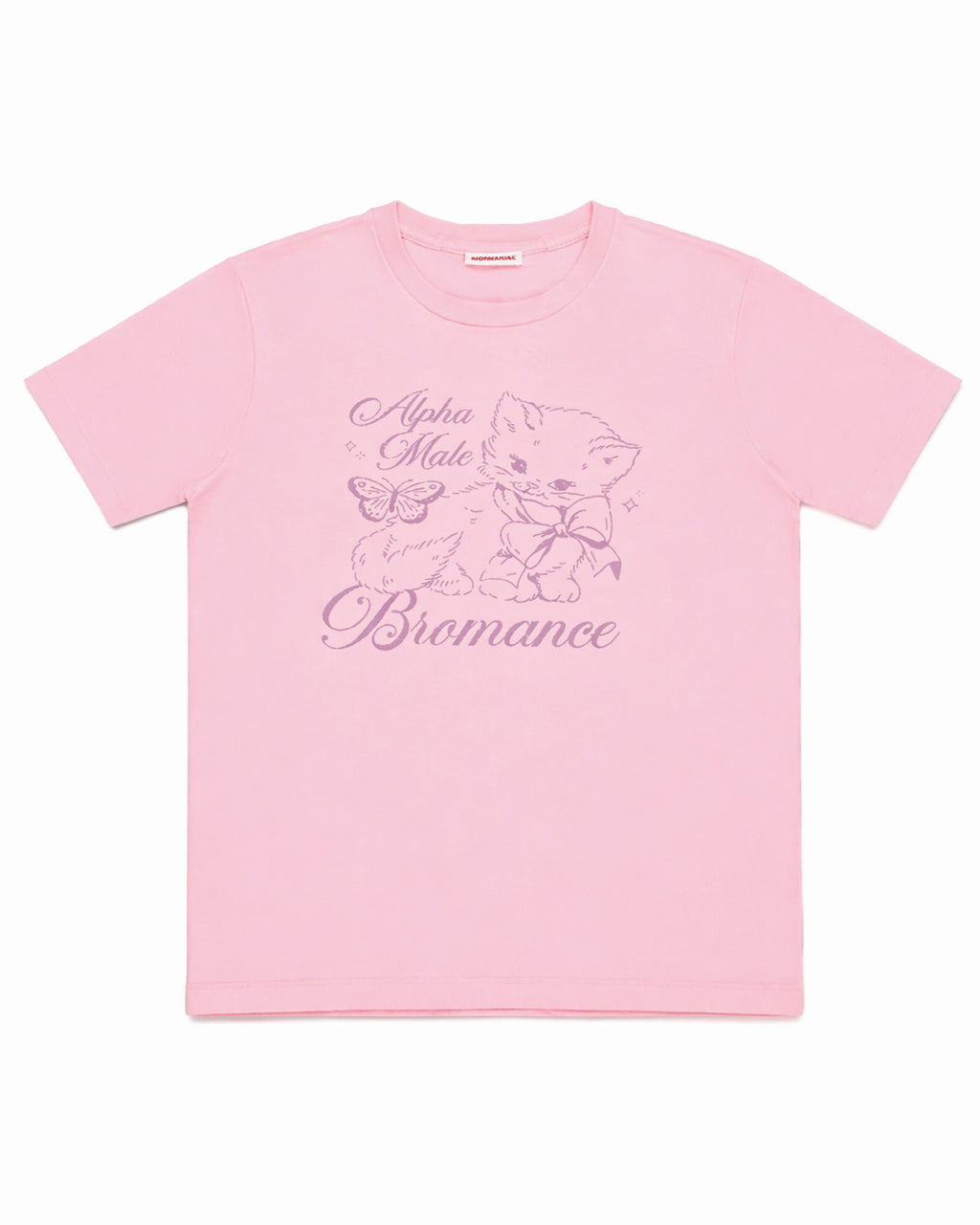 Baby Tee Alpha Male - Pink