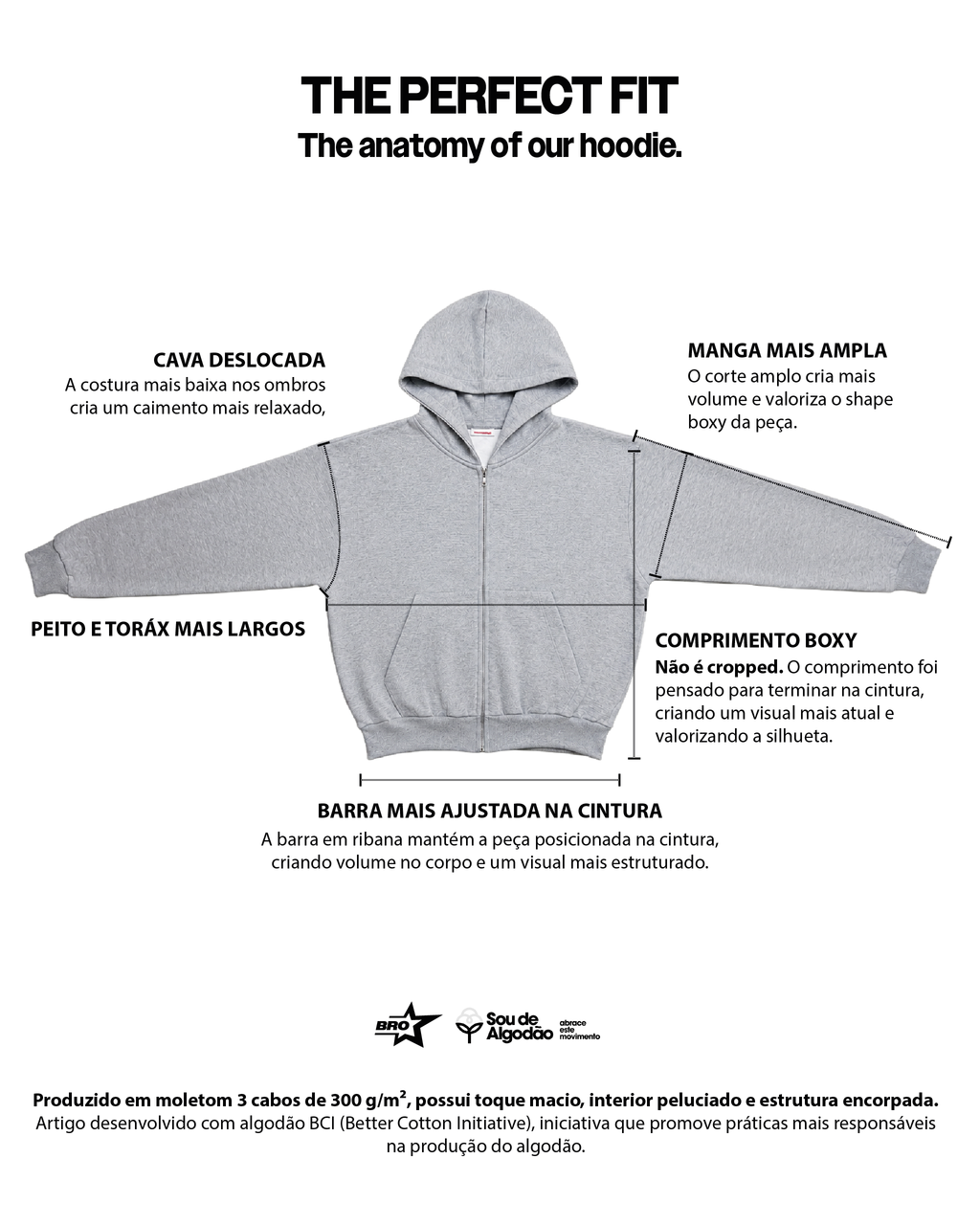 Nasty State Hoodie Set - Preto