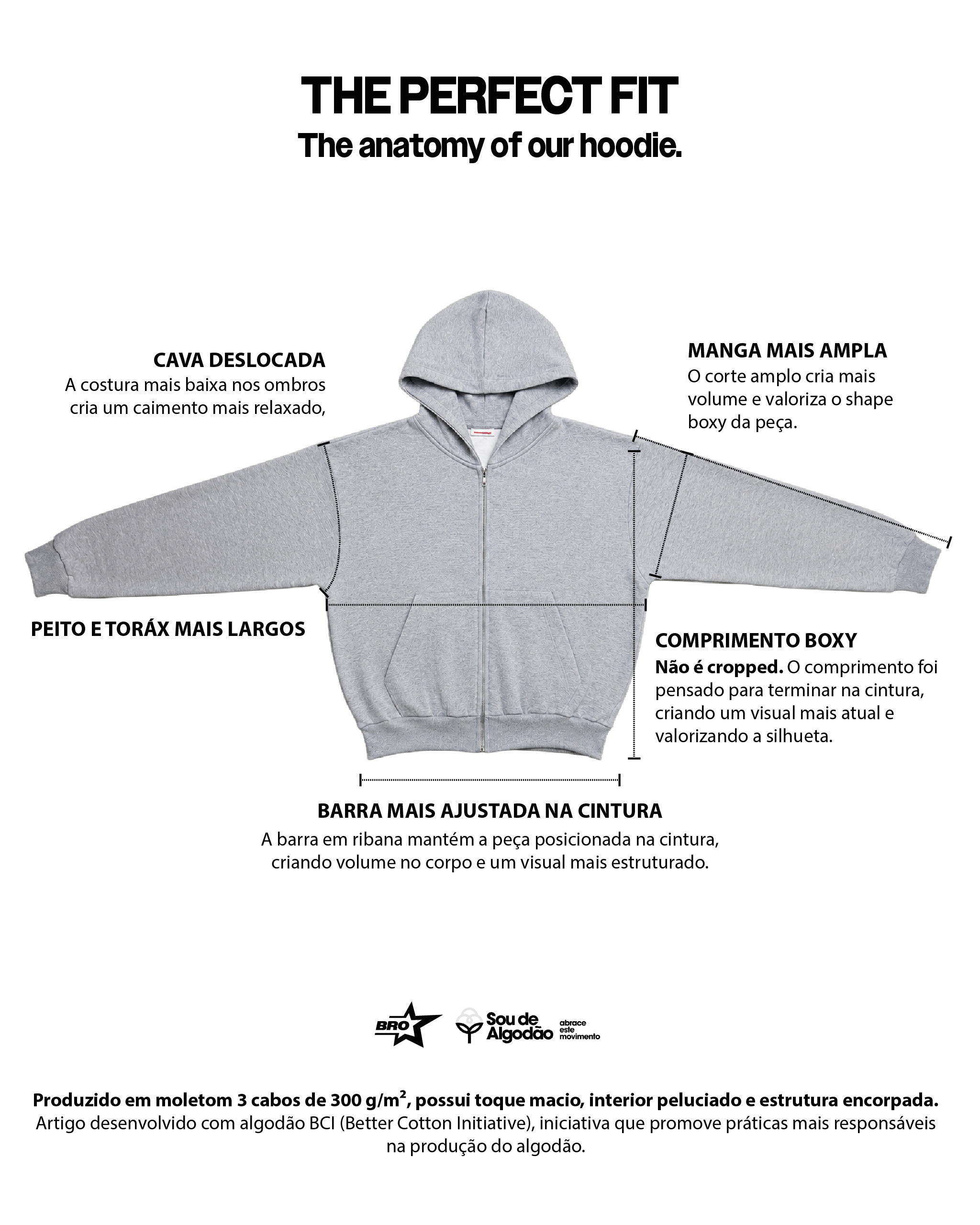 Nasty State Hoodie Set - Preto