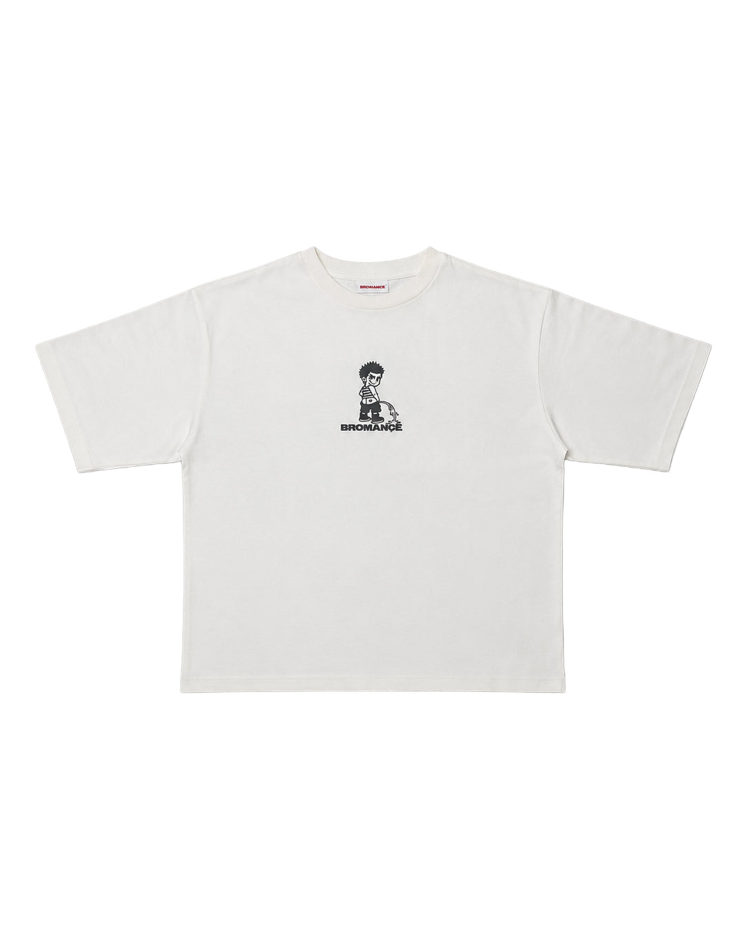 Boxy Tee Bad Bro - Off White